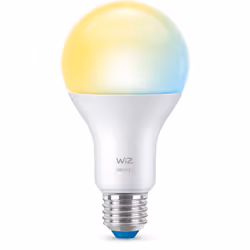 WiZ Ampoule 100W A67 E27, Ampoule intelligente, Wi-Fi, Blanc, LED, E27, Blanc