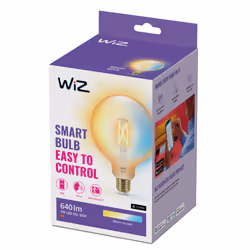 WiZ Ampoule ambre à filament 50W G125 E27