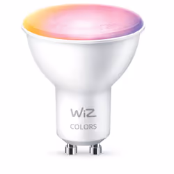 WiZ Spot 50W PAR16 GU10, Ampoule intelligente, Wi-Fi, Blanc, GU10, Multicolore, 2200 K