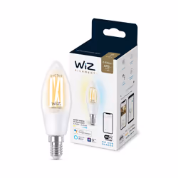 WiZ Ampoule à filament transparente 40W C35 E14