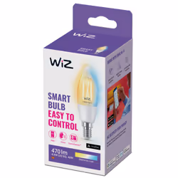 WiZ Ampoule à filament transparente 40W C35 E14 - Vue supplémentaire 4