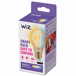 WiZ Ampoule ambre à filament 50 W A60 E27