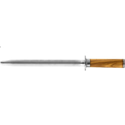 Forged Olive Fusil d’aiguisage Acier satin, Bois