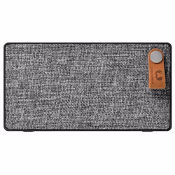 Fresh 'n Rebel Rockbox Slice Concrete, 2.0 canaux, 6 W, Avec fil &sans fil, Enceinte portable stéréo, Noir, Rectangle