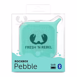 Fresh 'n Rebel Rockbox Pebble Enceinte portable mono Menthe