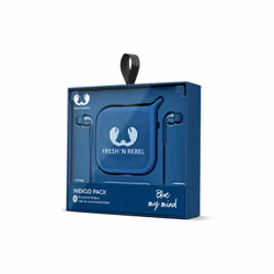 Fresh 'n Rebel 8GIFT04IN, Sans fil, Micro-USB, Enceinte portable mono, Indigo, Résistant aux chocs, Imperméable, IPX4