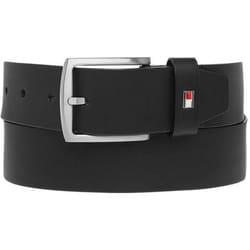 Tommy Hilfiger Homme New Denton Ceinture Logo Ceinture Noir
