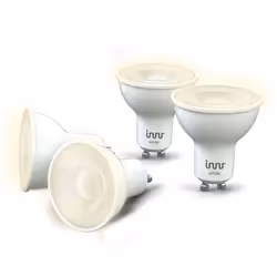 Innr Lighting RS 226-4, Ampoule intelligente, ZigBee, Blanc, LED, GU10, Blanc chaud