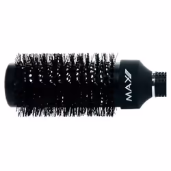 Max Pro 8718781860370 brosse à cheveux et peigne Adulte Brosse à cheveux ronde Noir