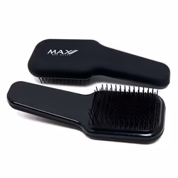 Max Pro MXPRO012 brosse à cheveux et peigne Adulte Brosse à cheveux rectangulaire Noir 1 pièce(s)