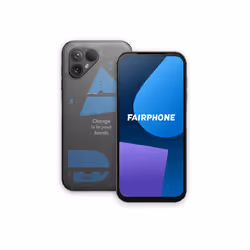 Fairphone 5, 16,4 cm (6.46"), 8 Go, 256 Go, 50 MP, Android 13, Transparent