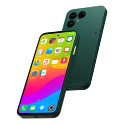 Fairphone The (Gen 6) 16 cm (6.31") Double SIM Android 15 5G USB Type-C 8 Go 256 Go 4415 mAh Vert