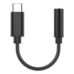 Fairphone ACADAP-3ZW-WW1 changeur de genre de câble USB-C Mini Audio Jack Noir