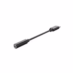 Fairphone ACADAP-3ZW-WW1 changeur de genre de câble USB-C Mini Audio Jack Noir