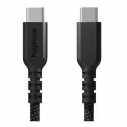 Fairphone ACCABL-5CC-WW1 câble USB 1 m USB C Noir - Vue supplémentaire 2