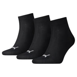 puma unisex quarter plain 3p noir