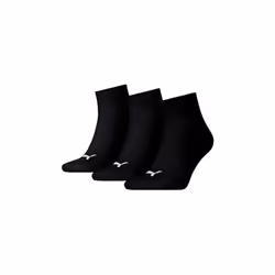 puma unisex quarter plain 3p noir - Vue supplémentaire 7