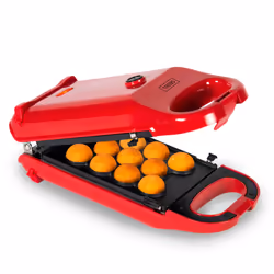 Trebs 6 in 1 2 gauffre(s) Rouge