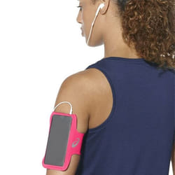 Asics Bracelet de Sport avec Sortie pour Écouteurs MP3 Arm Tube Rose