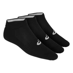 Chaussettes de Running Asics Ped (x3) - Noir - Respirantes - Coton