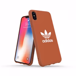 Adidas 32837, Housse, Apple, iPhone Xs Max, 16,5 cm (6.5"), Orange, Blanc