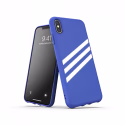 Adidas 32961, Housse, Apple, iPhone XS Max, 16,5 cm (6.5"), Bleu, Blanc