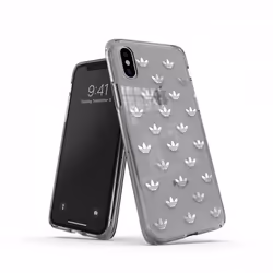 Adidas 33338, Housse, Apple, iPhone X/Xs, 14,7 cm (5.8"), Transparent, Blanc