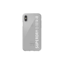Superdry iPhone X/XS - Coque Snap Case - Transparent
