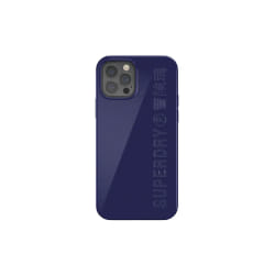 SUPERDRY Coque iPhone 12/12 Pro Bleu