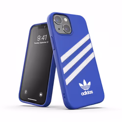 Adidas 47082, Housse, Apple, iPhone 13 Mini, 13,7 cm (5.4"), Bleu, Blanc