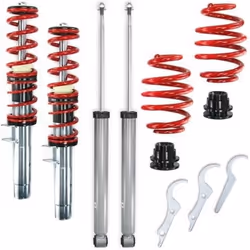 Kit suspension combiné fileté BMW Compact  berline  coupe  cabriolet  touring type E46 de 1998 a 2005 GF200107 voir descripti ...