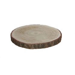 EDM - Base decorative tronc en bois hauteur 3 cms