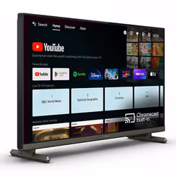 Philips 24HFL4518/12, 61 cm (24"), HD, 1366 x 768 pixels, LED, 250 cd/m², Plat
