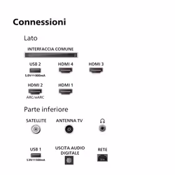 Philips 65OLED769/12 TV 65" 4K Ultra HD Smart TV Wifi Métallique