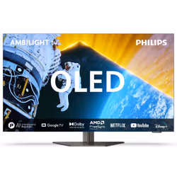 Philips 65OLED809/12, 165,1 cm (65"), 4K Ultra HD, OLED, Smart TV, Noir