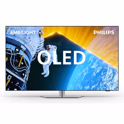 Philips 55OLED819, 139,7 cm (55"), 3840 x 2160 pixels, OLED, Smart TV, Wifi, Métallique