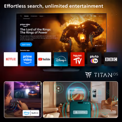 Philips 8500 series 85PUS850012 85" 4K Ultra HD Smart TV Noir - Vue supplémentaire 7