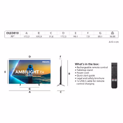 Philips 77OLED81012 77" - Vue supplémentaire 4