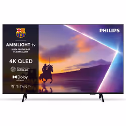 TV QLED Philips 4K UHD Ambilight 55PUS8400 12 139 cm 2025
