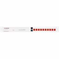 Rackmount.IT Kits de montage en rack pour FortiGate 60E / 61E, Équerre de fixation, Blanc, 1U, 0,5 m, FortiGate 60E, 60E-POE, ...