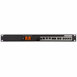 Rackmount.IT RM-VT-T1, Équerre de fixation, Noir, 1U, 0,5 m, Vertiv Avocent ACS800 series, 482 mm