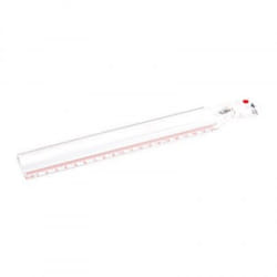 Vitility 70410050 règle Règle de bureau 200 mm Transparent