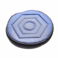 Vitility 70510080, Coussin de chaise, Universel, Bleu, Rond, Monochromatique