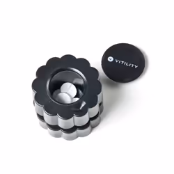 Vitility 70610070 Broyeur et coupe-pilule Broyeur pour pilules Noir 72 g
