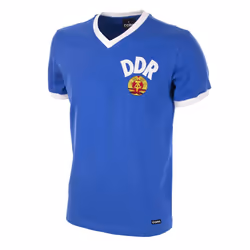 T-shirt homme Copa Ddr World Cup 1974 - Bleu - Manches courtes - Football