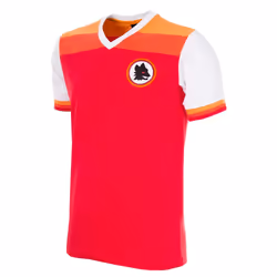 T-shirt homme Copa As Roma 1978-79 - Rouge - Manches courtes