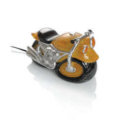 Booster Cast Stone Table Lamp Motorbike Lampe de table pour moto, jaune