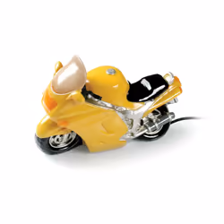 Booster Table Lamp Motorcycle Lampe de moto, jaune