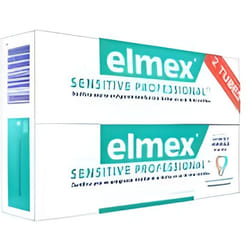 Dentifrice - Elmex - Sensitive Professional - Lot de 2 x 75 ml - Pour adultes et enfants - Mixte