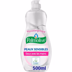 PALMOLIVE Liquide vaisselle Peaux Sensibles Hypoallergénique - 500 ml
